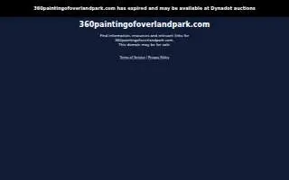 360° Painting of Overland Park website
