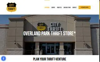 City Thrift Overland Park website