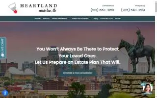Heartland Estate Law, LLC of Overland Park website