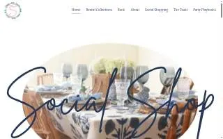 Social Shop KC website