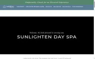 Sunlighten Day Spa website