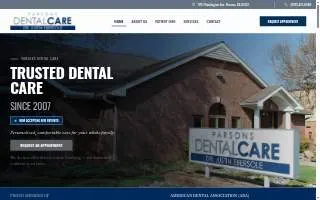 Parsons Dental Care: Lassen Becky website