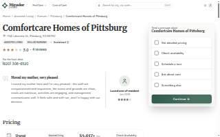Comfortcare Homes of Pittsburg