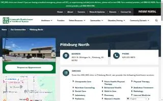 Community Health Center of Southeast Kansas - Pittsburg North website