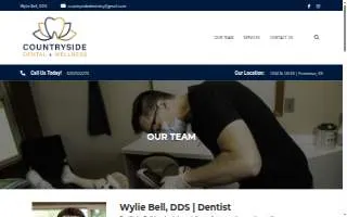 Countryside Dental & Wellness website