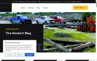 Heckert Construction Co website