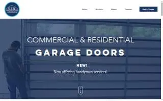 SEK Overhead Door website