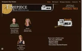 Timepiece Real Estate website