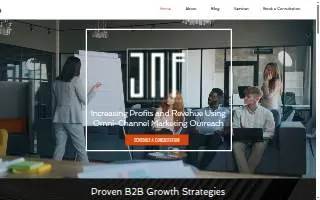 JNF Marketing website