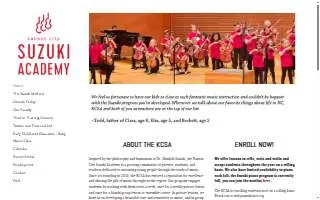 Kansas City Suzuki Academy website