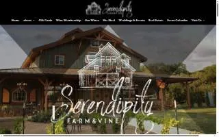 Serendipity Farm & Vine of Prairie Village website