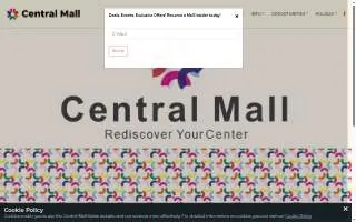 Central Mall website