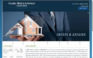 Clark, Mize & Linville, Chartered website