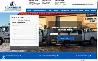 Commercial Tire Centers, Inc. website
