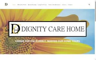 Dignity Care Home website