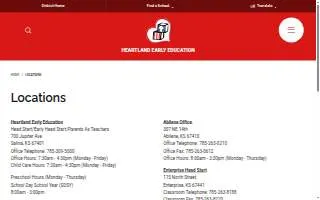 Heartland Early Education website