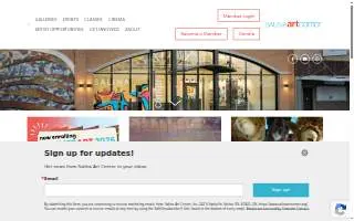 Salina Art Center website