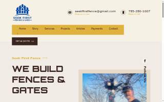 Seek First Fence LLC of Salina