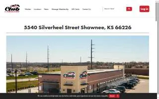 Club Car Wash of Shawnee website