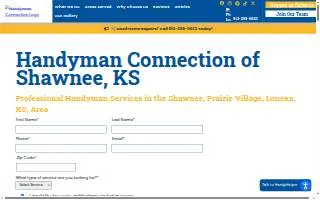 Handyman Connection of Shawnee website