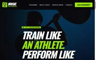 iRISE Performance website