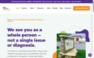 Your Wellness Connection website