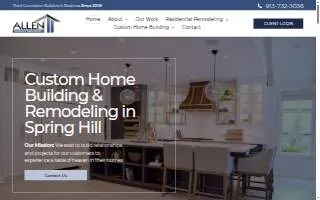 Allen Building Specialties website