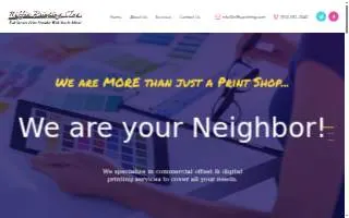 Niffie Printing Inc website