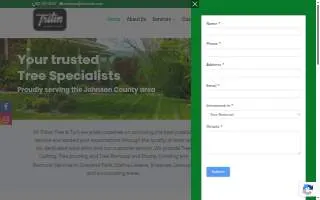 Triton Lawn of Olathe website