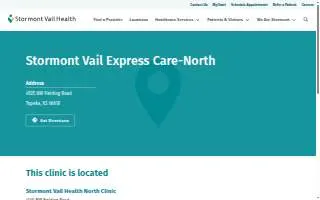 Cotton O'Neil Express Care North website