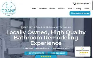 Crane Bathroom Remodeling, LLC website