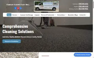 Kansas Carpet Care Inc website