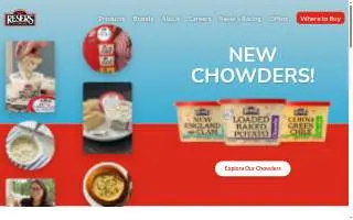 Reser's Fine Foods - Shipping website