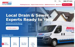 Rooter-Man Plumbing, Water Cleanup, Septic Pumping, Septic Cleaning & Drain Cleaning