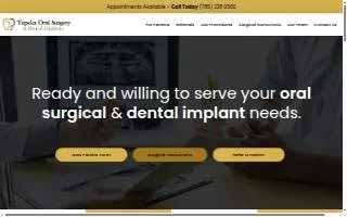 Topeka Oral Surgery website