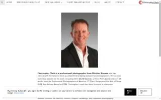 Christopher Clark Photography, Inc. website