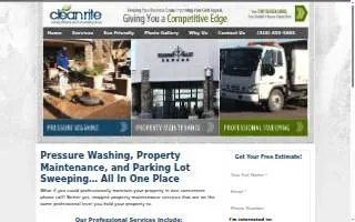 Clean Rite Pressure Washing of Wichita website
