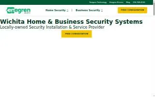 Enegren Security website