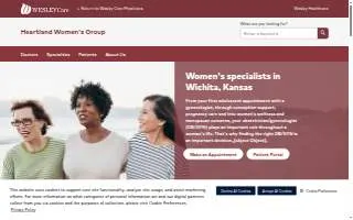 Heartland Women's Group website
