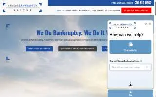 Kansas Bankruptcy Center of Wichita website
