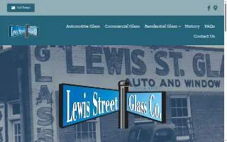 Lewis Street Glass website