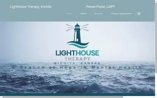 Lighthouse Therapy Wichita website