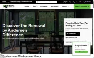 Renewal by Andersen of Wichita website