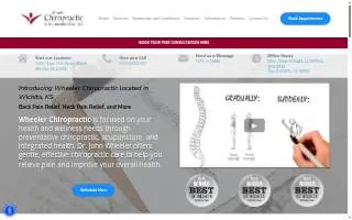 Wheeler Chiropractic & Acupuncture Clinic, LLC website