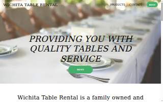 Wichita Table Rental