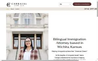 Carbajal Law, LLC website