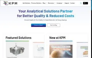 KPM Computer Solutions website