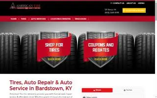 American Tire Inc. website