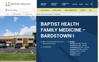 Baptist Health Family Medicine - Bardstown