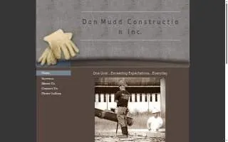 Don Mudd Construction Inc. website
